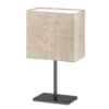 FHL easy 850228 Tischleuchte Kate sandschwarz sandfarben 30cm