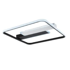 Fischer & Honsel 21310 LED Deckenleuchte Blithe weiß schwarz 50x50cm