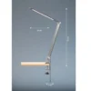 Fischer & Honsel 50428 LED Klemmleuchte Geri Anthrazit Grau tunable white