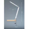 Fischer & Honsel 50455 LED Klemmleuchte Geri Aluminium tunable white