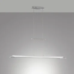 Fischer & Honsel 60861 LED Pendelleuchte Nana nickel matt chrom tunable white