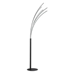 Fischer & Honsel 40439 LED Stehleuchte Ellmau sandschwarz CCT dimmbar