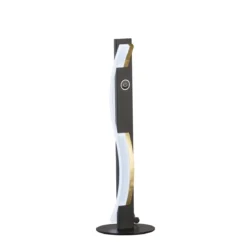 Fischer & Honsel 50702 LED Tischleuchte Bridge sandschwarz  goldfarben CCT steuerbar