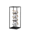 Fischer & Honsel 50723 LED Tischleuchte Gian sandschwarz goldfarben CCT