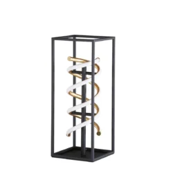 Fischer & Honsel 50723 LED Tischleuchte Gian sandschwarz goldfarben CCT