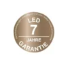 Fischer & Honsel 30286 LED Wandleuchte Beat schwarz nickelfarben matt 46cm tunable white