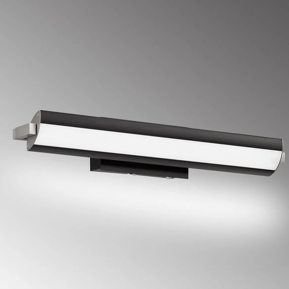 Fischer & Honsel 30286 LED Wandleuchte Beat schwarz nickelfarben matt 46cm tunable white
