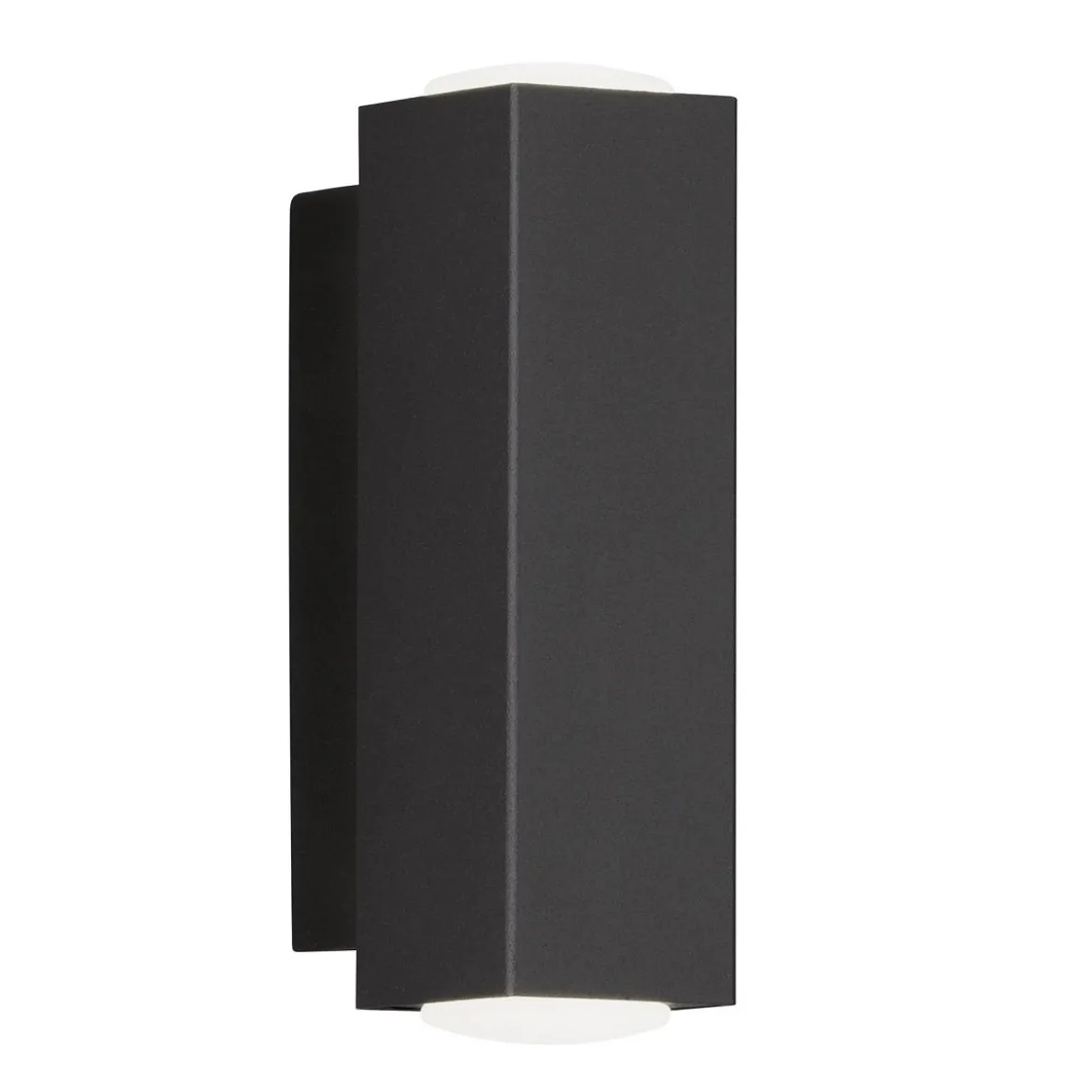 Fischer & Honsel 30383 LED Wandleuchte Carlo schwarz 3000K up and down