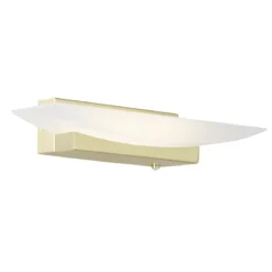 Fischer & Honsel 30417 LED Wandleuchte Bowl TW messing matt tunable white