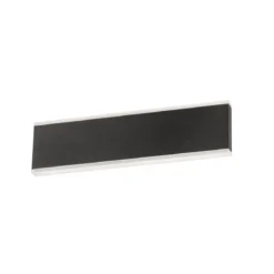 Fischer & Honsel 30534 LED Wandleuchte Muur sandschwarz 31cm 2700K