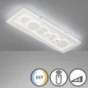 Fischer & Honsel 21413 LED Wand- und Deckenleuchte Ratio weiß CCT dimmbar 90cm