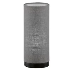 Fischer & Honsel 50570 Tischleuchte Thor schwarz Leinen grau 25m