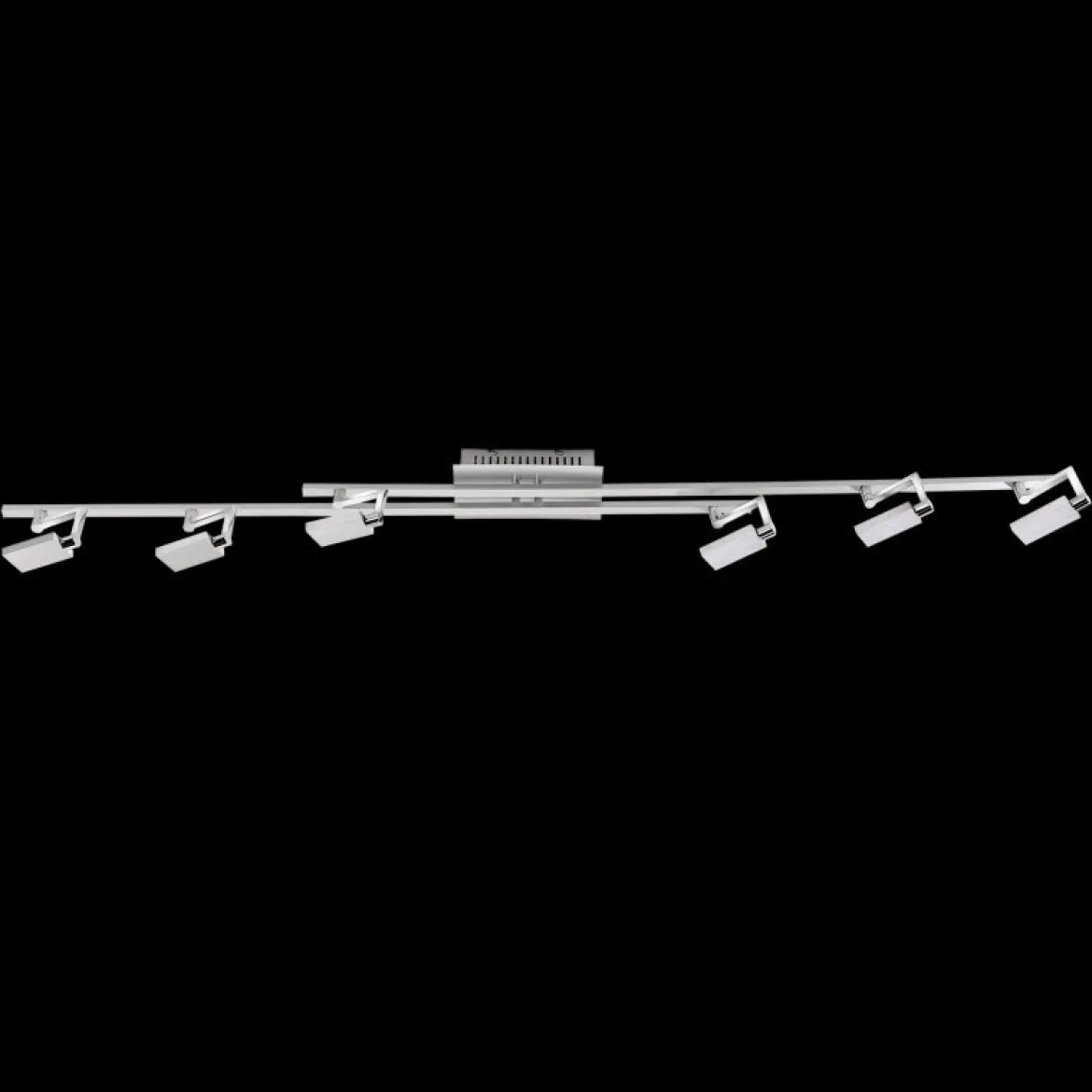 Fischer m6 LED 7 No. 13436 Deckenbogen ohne Glas 6-flammig aluminium