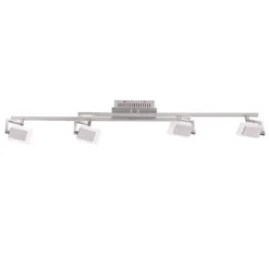 Fischer m6 LED 7 No. 16564 LED Deckenbogen ohne Glas 4-flammig aluminiumfarben dimmbar