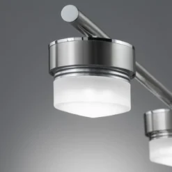 Fischer m6 Medium1-LED 70248 Pendelleuchte ohne Glas LED 4x8,5W nickel matt