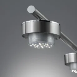 Fischer m6 Medium1-LED 70248 Pendelleuchte ohne Glas LED 4x8,5W nickel matt