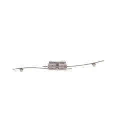 Fischer m6 micro 3 No. 16873 Deckenbogen ohne Glas 3-flammig LED nickel matt