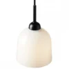 Halo Design 747276 Glow Pendelleuchte schwarz opal E14