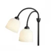 Halo Design 747252 Glow Stehleuchte 2-flammig schwarz opal E14
