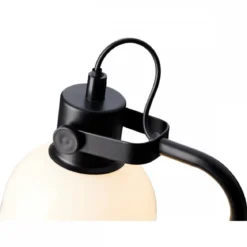 Halo Design 747214 Glow Tischleuchte schwarz opal E14