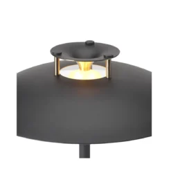 Halo Design 746040 LED Akku Tischleuchte Stepp 1-2-3 Schwarz dimmbar IP54