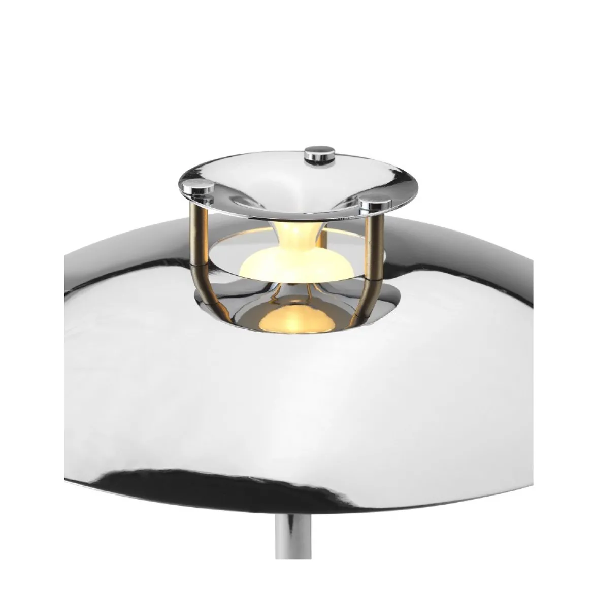 Halo Design 746095 LED Akku Tischleuchte Stepp 1-2-3 Chrom dimmbar IP54