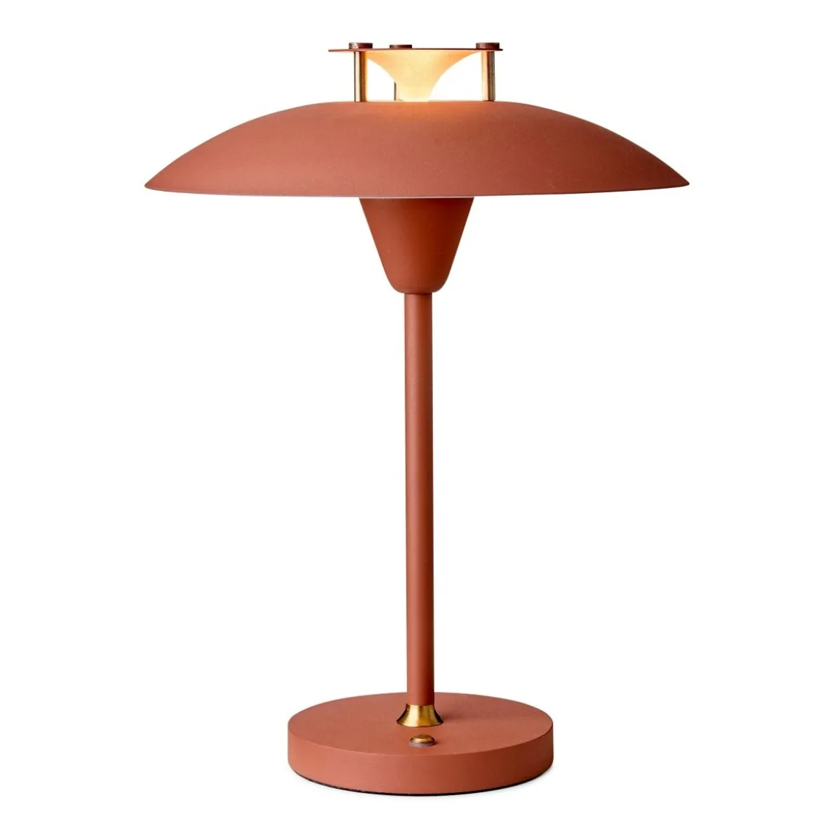 Halo Design 746101 LED Akku Tischleuchte Stepp 1-2-3 Terrakotta dimmbar IP54