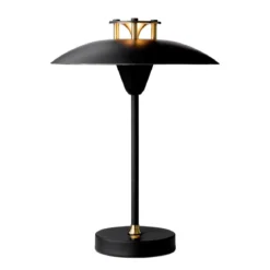 Halo Design 746125 LED Akku Tischleuchte Mini Stepp 1-2-3 Schwarz dimmbar IP44