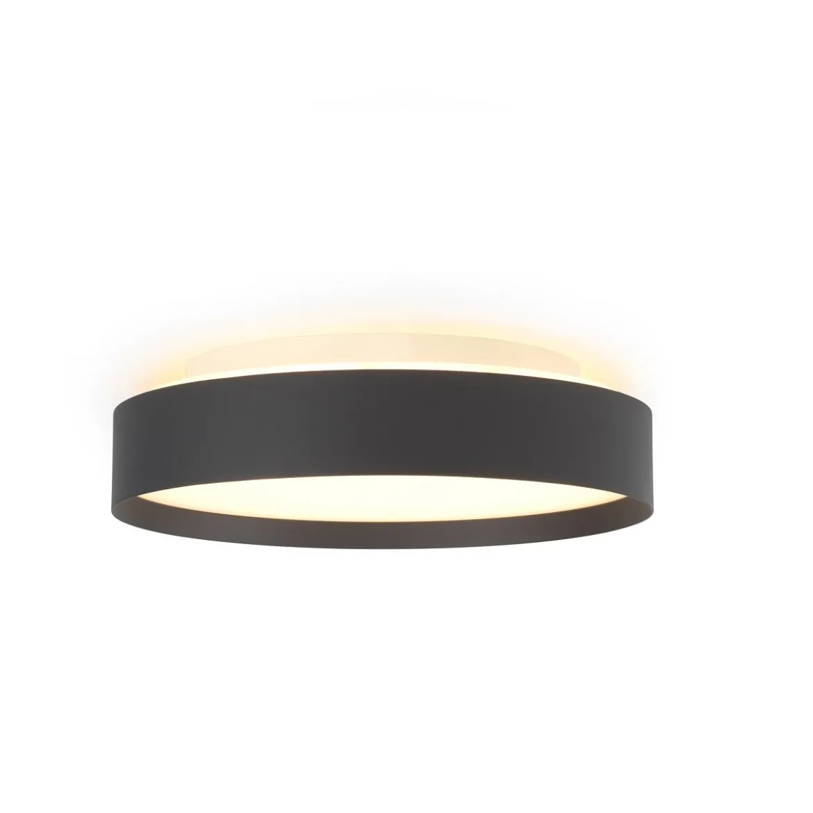 Halo Design 746460 LED Deckenleuchte Backlight Full Schwarz 30cm 3-Step-Dim 3000K