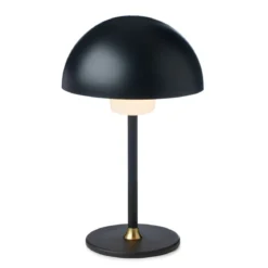 Halo Design 747573 Moon Light LED Akku Tischleuchte schwarz messing