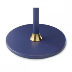 Halo Design 747603 Moon Light LED Akku Tischleuchte blau messing