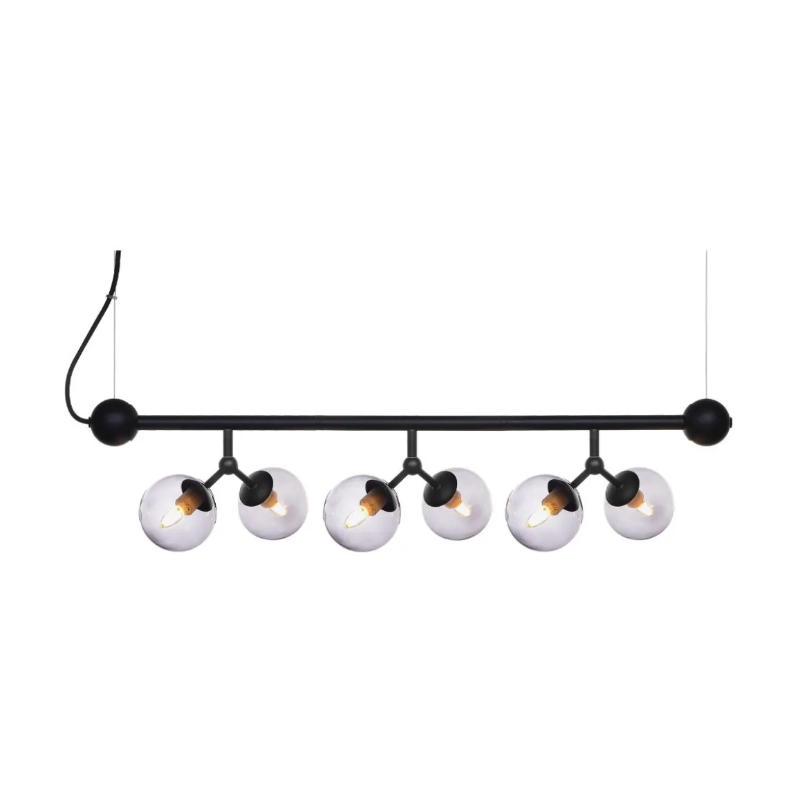 Halo Design No. 738762 Hängeleuchte ATOM by E. Patton Smoke 31cm