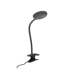 Halo Design No. 735617 Klemmleuchte Fix LED Schwarz Ø 10cm