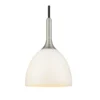 Halo Design No. 742165 LED Pendelleuchte BELLEVUE Alu matt Opal, E27 Ø 24