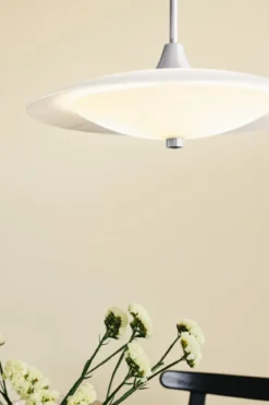 Halo Design No. 403605 LED Pendelleuchte BARONI Alu, weiß Ø 40