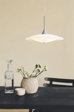 Halo Design No. 403605 LED Pendelleuchte BARONI Alu, weiß Ø 40