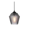 Halo Design No. 718528 LED Pendelleuchte NOBB (edgy) smoke Ø 17