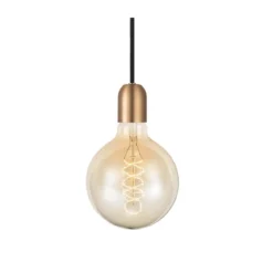 Halo Design No. 741540 LED Pendelleuchte CABLE-SET, kupfer