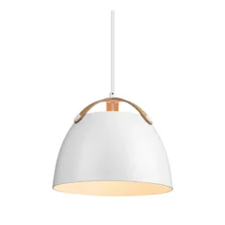 Halo Design No. 734818 LED Pendelleuchte OSLO Weiß Eiche Ø 24