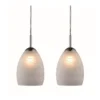 Halo Design No. 730438 LED Pendelleuchte WINNER 2-flammig opal-chrom Ø 11,5