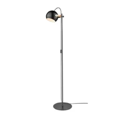 Halo Design No. 734221 LED Stehleuchte D.C schwarz matt-Eiche, H 150