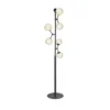 Halo Design No. 738878 LED Stehleuchte ATOM by E. Patton Schwarz Opal