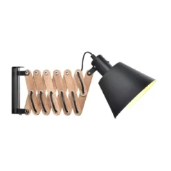 Halo Design No. 732456 LED Wandleuchte VINTAGE Schwarz Walnuss