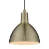 Halo Design No. 739097 Pendelleuchte METROPOLE Messing Antik 25cm