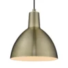 Halo Design No. 739059 Pendelleuchte METROPOLE Messing Antik 15cm