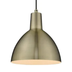 Halo Design No. 739059 Pendelleuchte METROPOLE Messing Antik 15cm