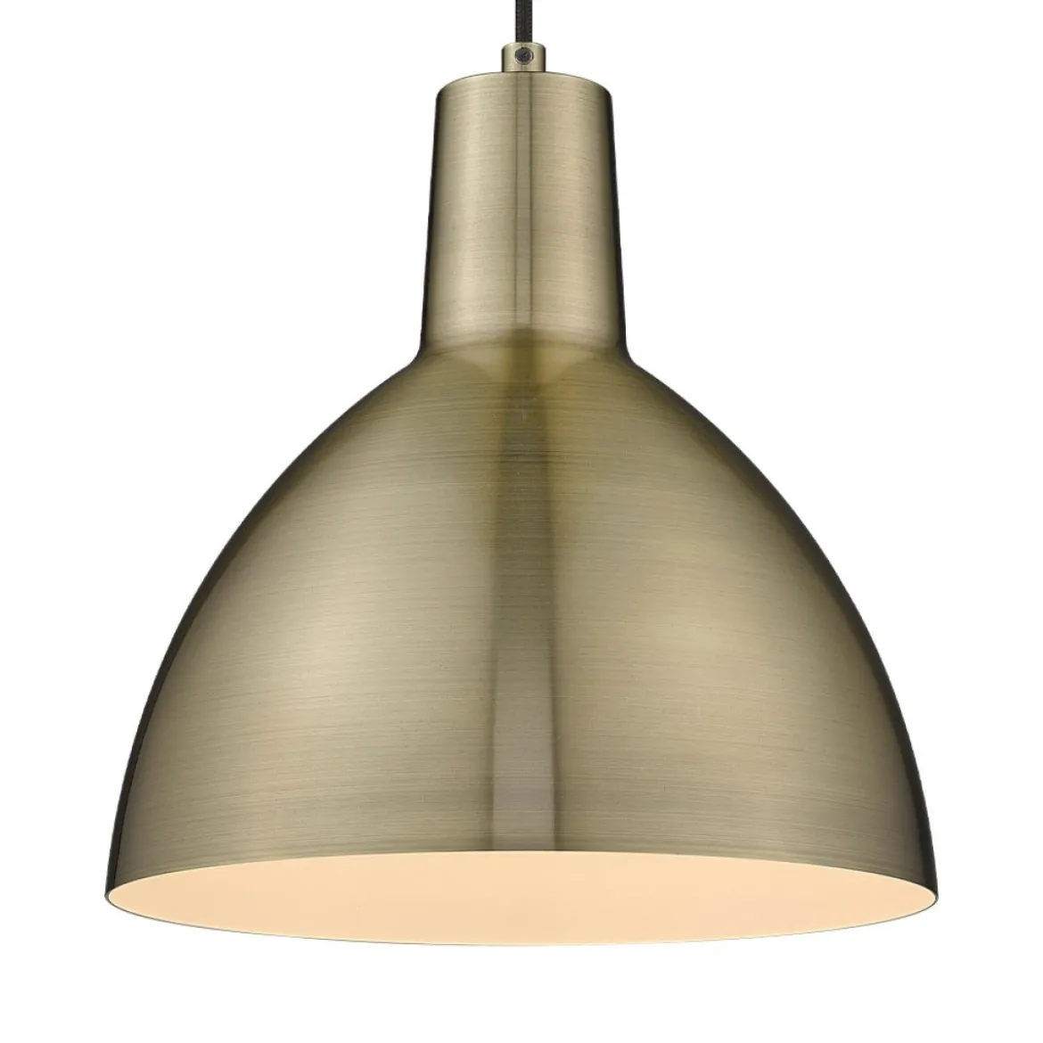 Halo Design No. 739073 Pendelleuchte METROPOLE Messing Antik 20cm