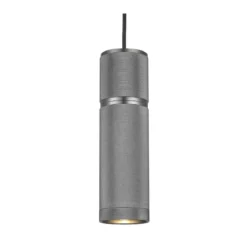Halo Design No. 736966 Pendelleuchte Halo Pendel Gun Black 7cm