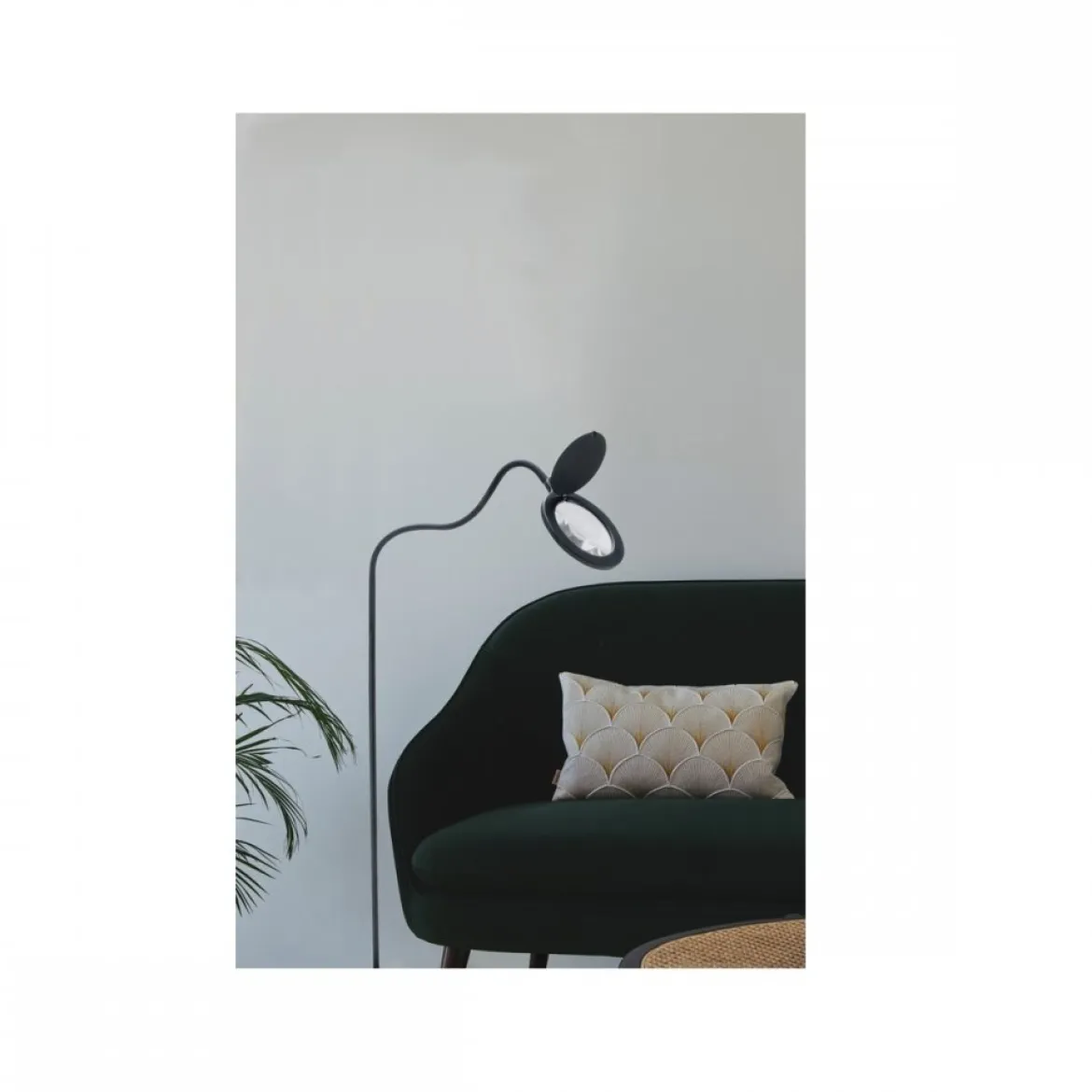 Halo Design No. 733477 Stehleuchte Magni Schwarz H130cm