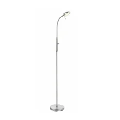 Halo Design No. 716012 Stehleuchte Vegas 1-flammig Edelstahl 140cm